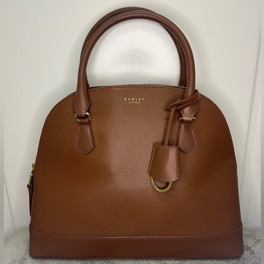 RADLEY LONDON ANCHOR MEWS DOME HANDBAG - BROWN